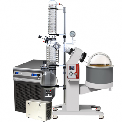 Ротационный испаритель Ai 10L SolventVap с охладителем PolyScience и насосом ULVAC PTFE